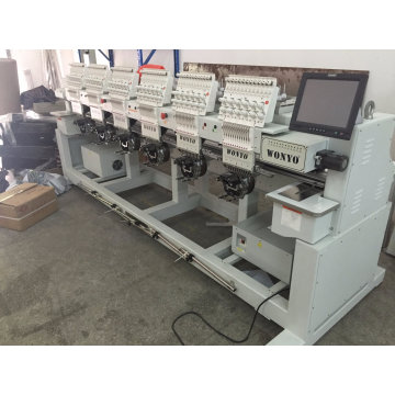 6 Heads Mixed Embroidery Machine